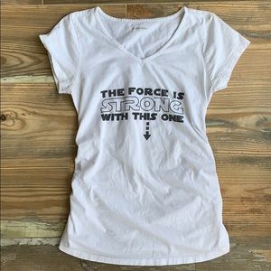 Star Wars maternity shirt